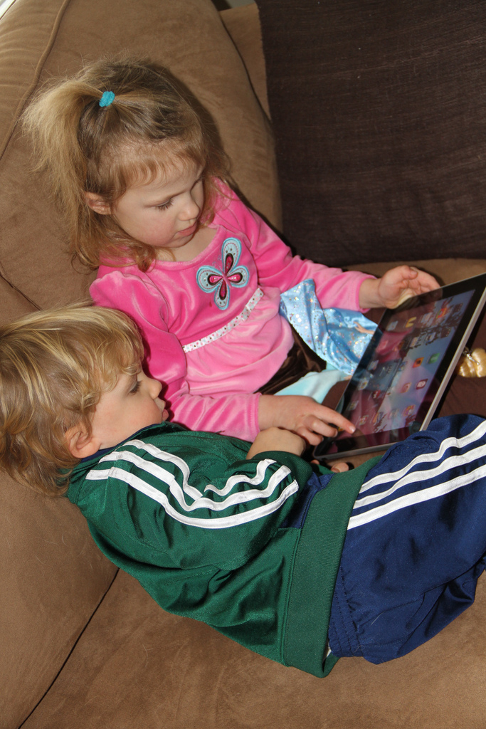 Kids on iPad